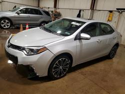 Toyota Corolla salvage cars for sale: 2015 Toyota Corolla s Plus