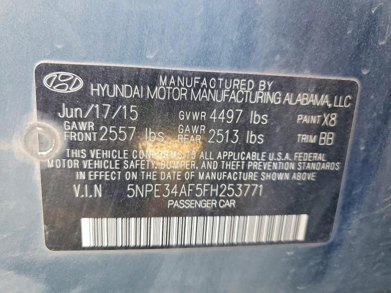 2015 Hyundai Sonata Sport