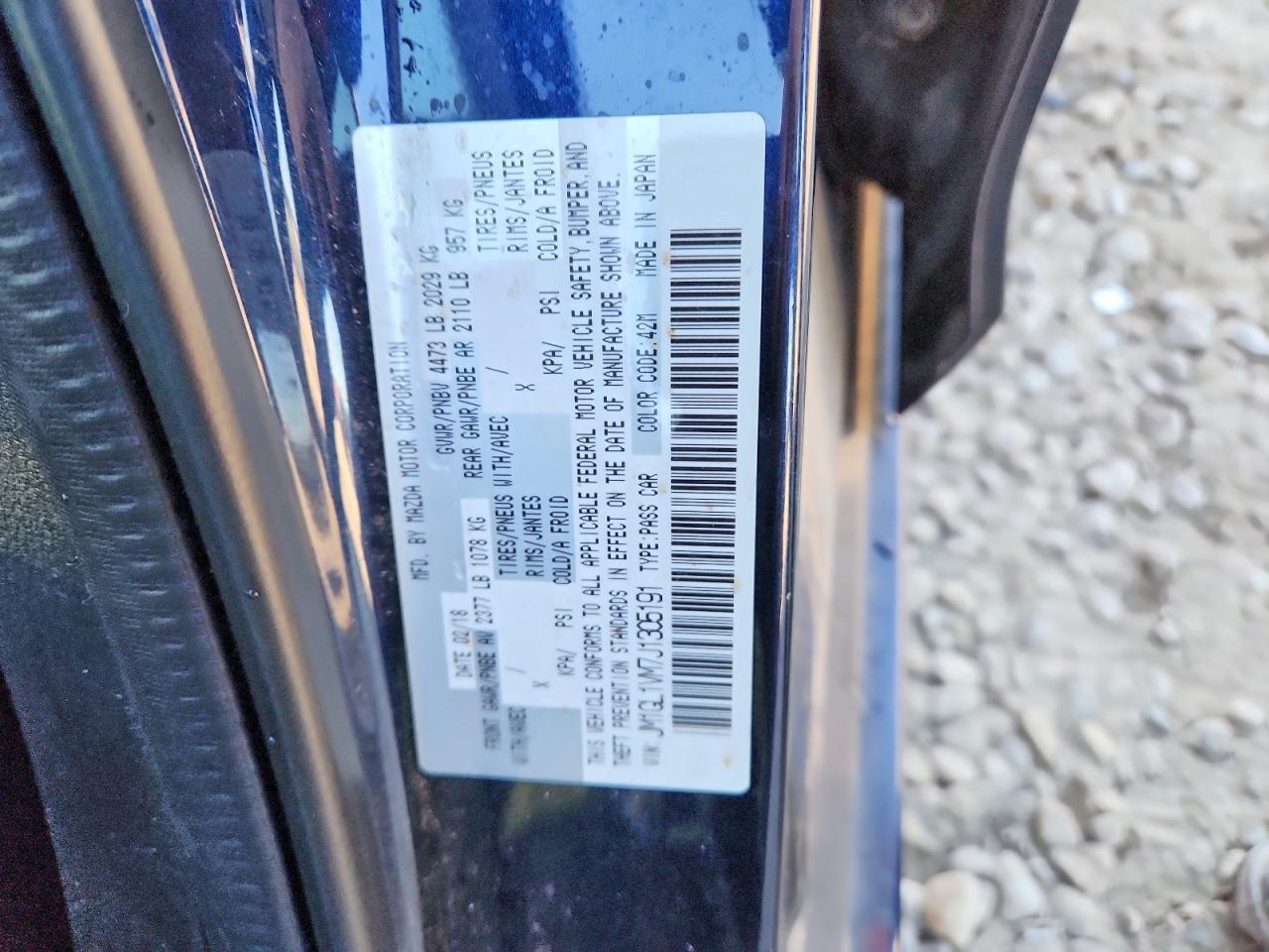 2018 Mazda 6 Touring