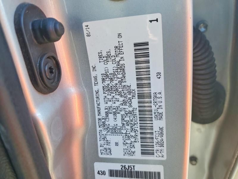 2014 Toyota Tundra Double cab sr