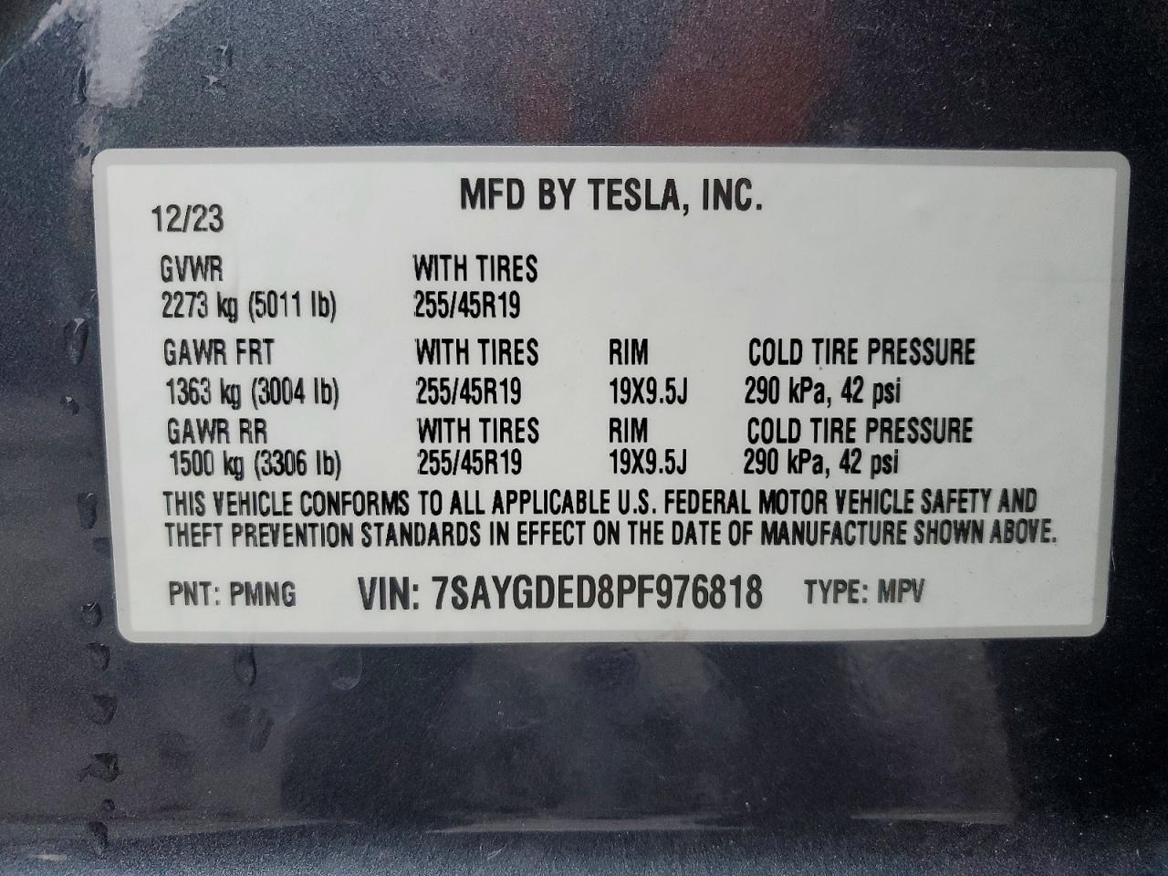 2023 Tesla Model y