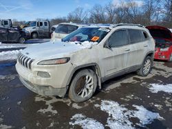 Jeep Vehiculos salvage en venta: 2017 Jeep Cherokee Limited