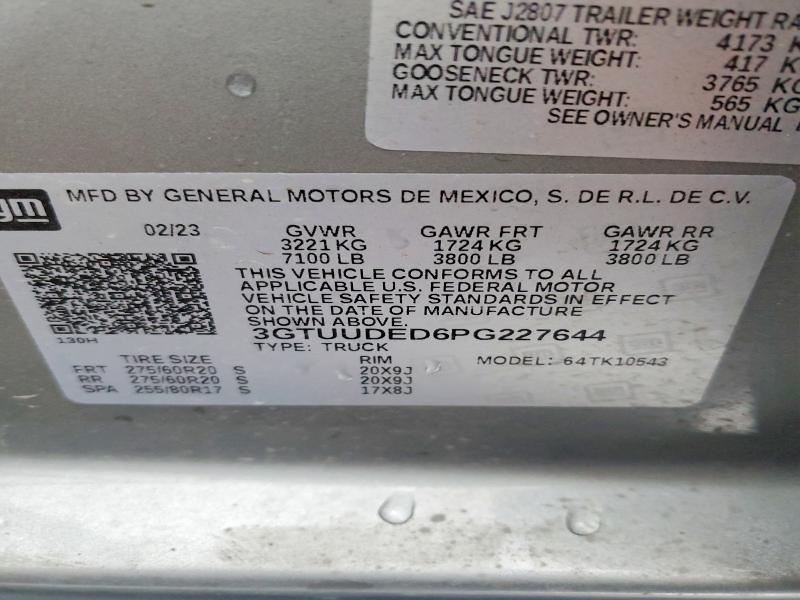 2023 GMC Sierra K1500 SLT