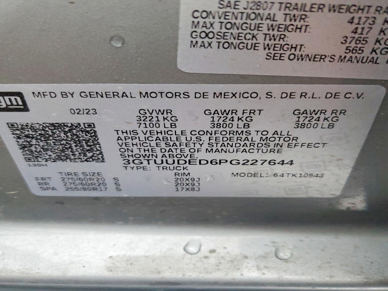 2023 GMC Sierra K1500 SLT