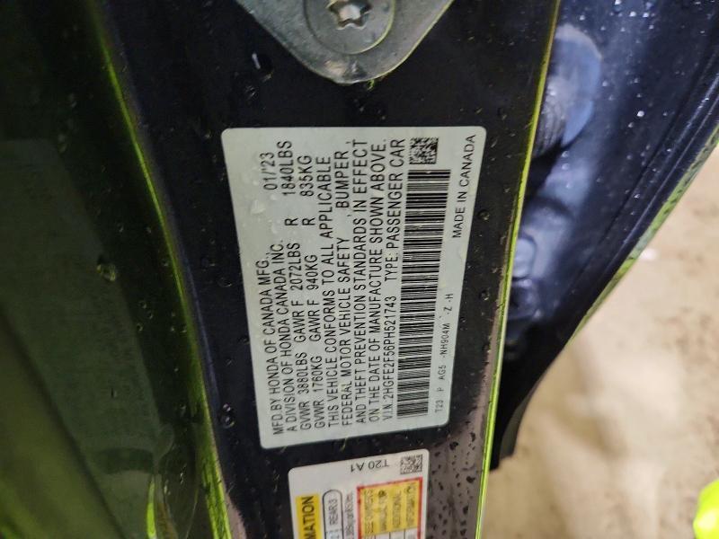 2023 Honda Civic Sport