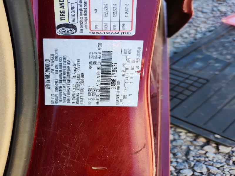 2007 Ford Fusion sel