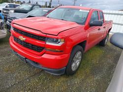 Salvage cars for sale from Copart Vallejo, CA: 2018 Chevrolet Silverado C1500 Custom