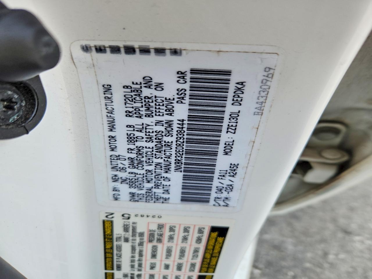 2008 Toyota Corolla ce