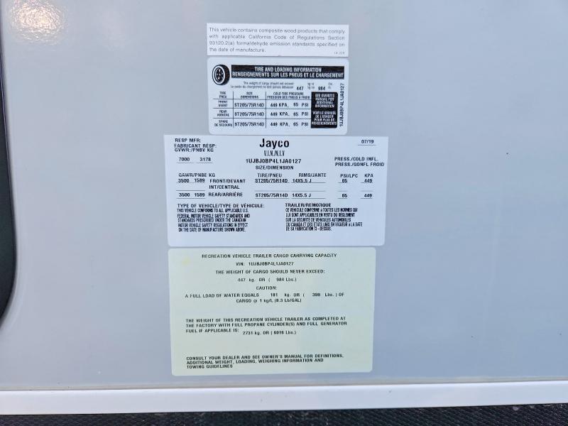 2020 Jayco Inc 2020 Jayco JAY Feather Camper