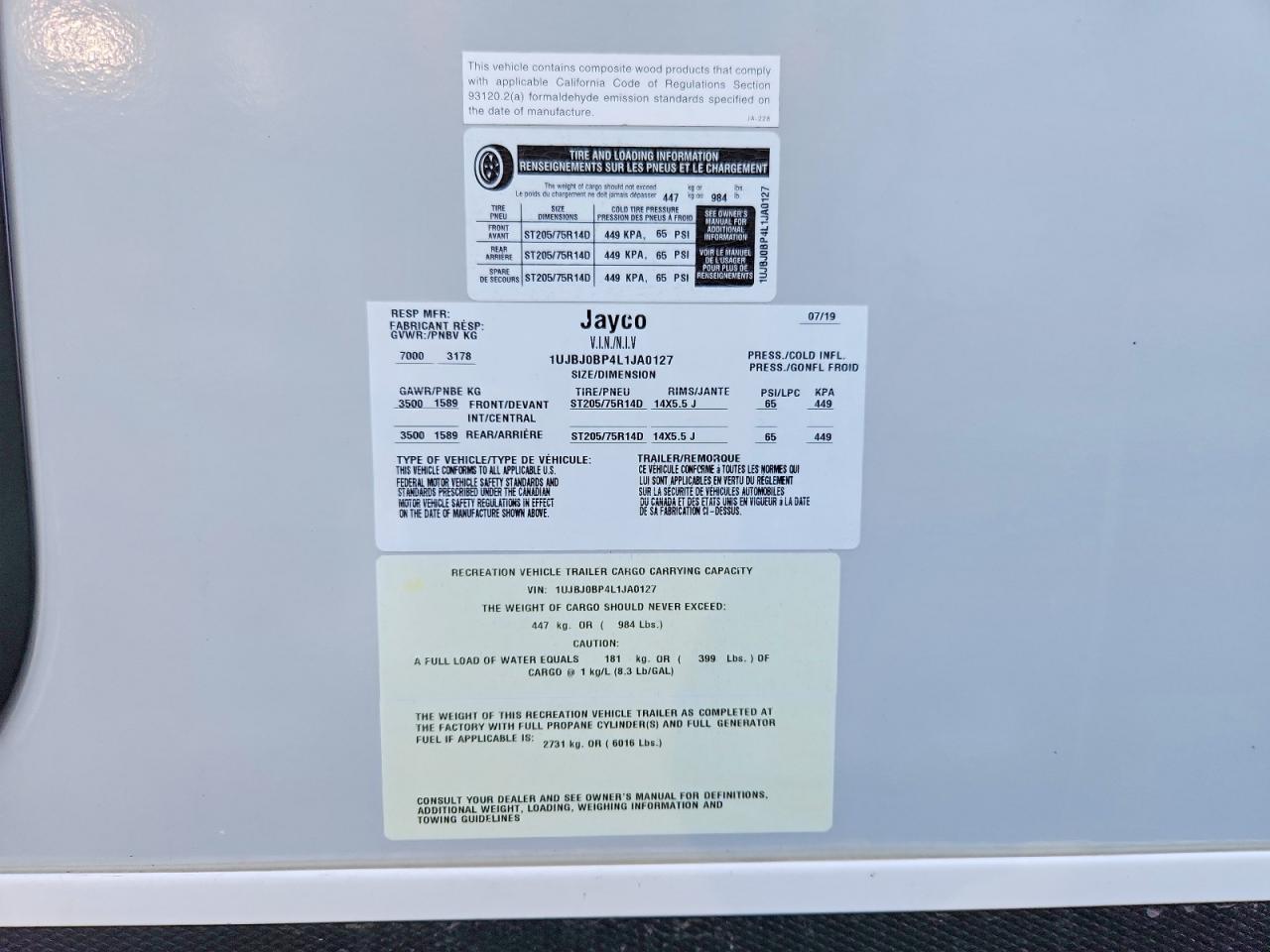 2020 Jayco Inc 2020 Jayco JAY Feather Camper