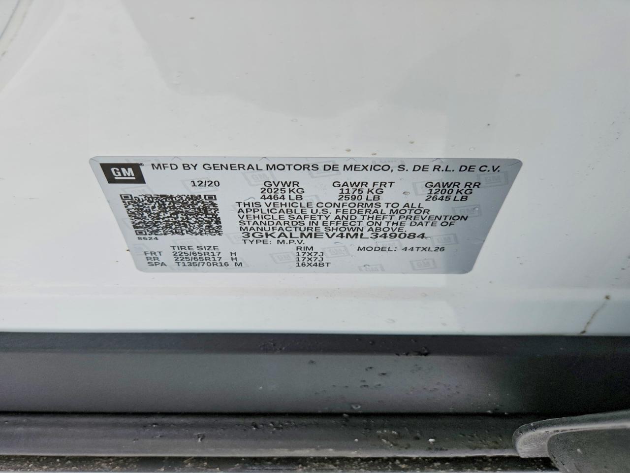 2021 GMC Terrain sle