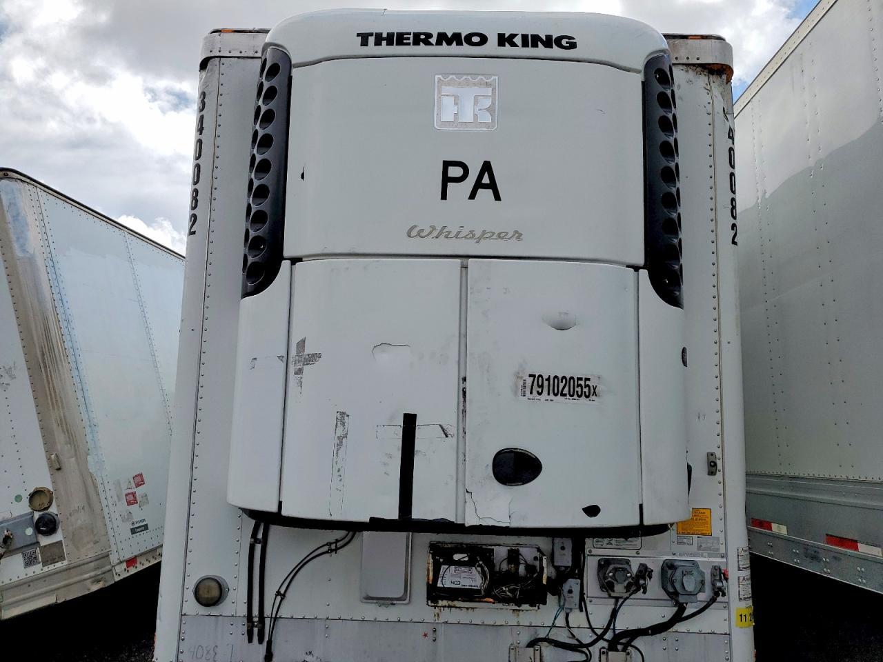 2015 Utility VS2RA Refrigerated Van Trailer
