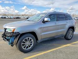Salvage cars for sale from Copart Fresno, CA: 2015 Jeep Grand Cherokee Limited