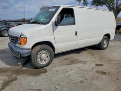 Ford salvage cars for sale: 2006 Ford Econoline E150 van