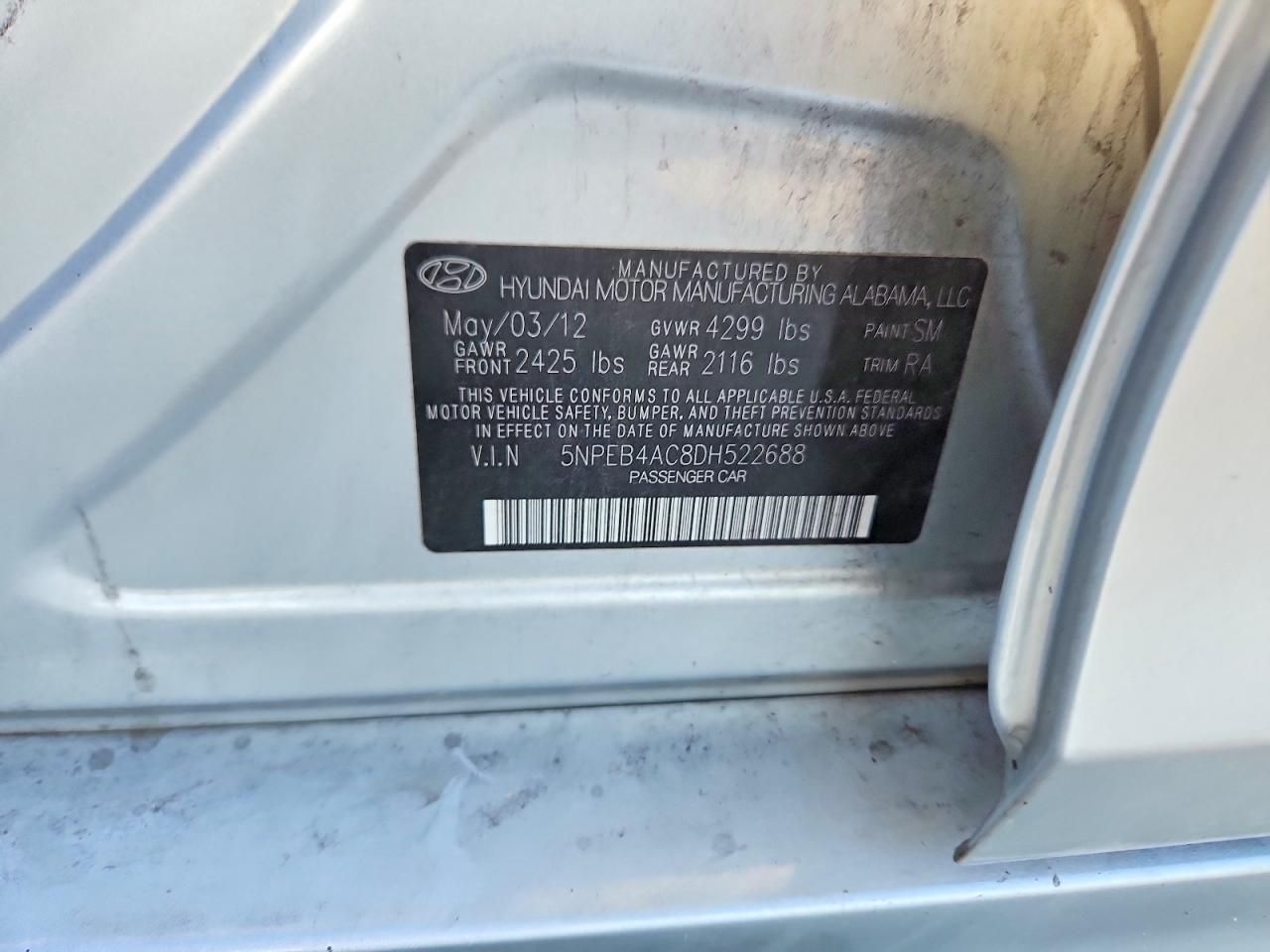 2013 Hyundai Sonata gls