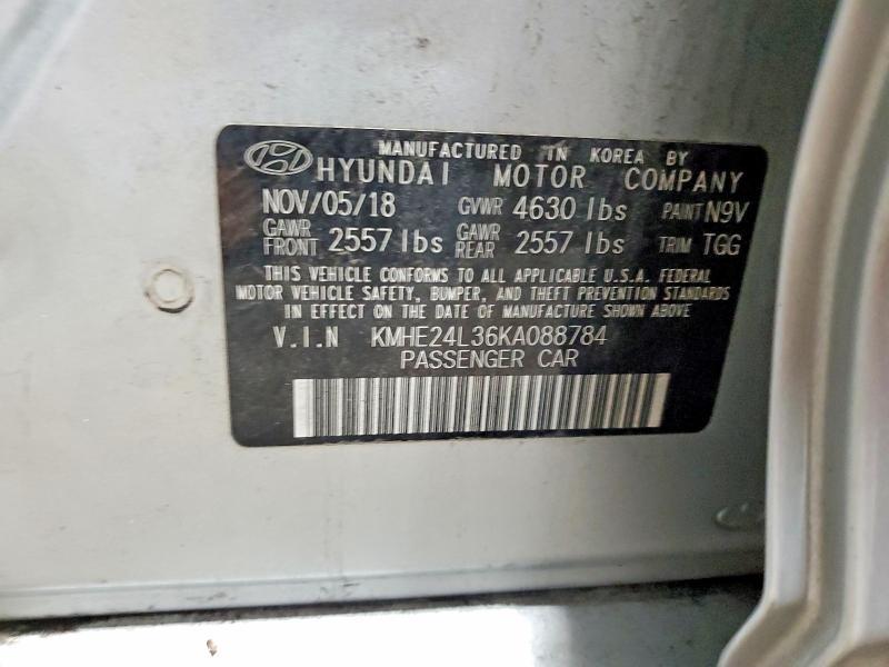 2019 Hyundai Sonata Hybrid