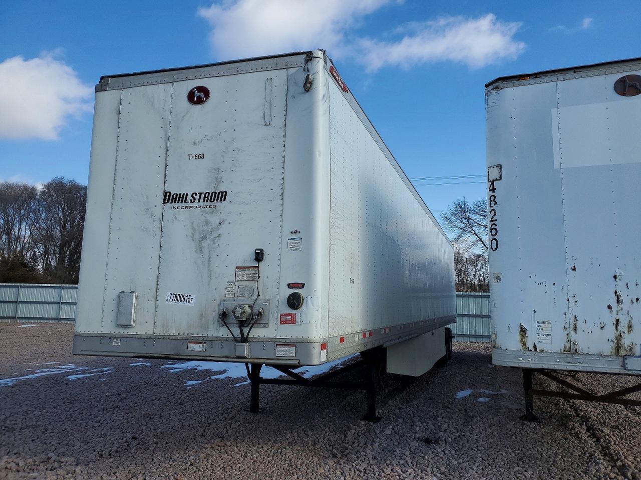 2018 Great Dane T Dane CS1-1314-01053 DRY Van Trailer