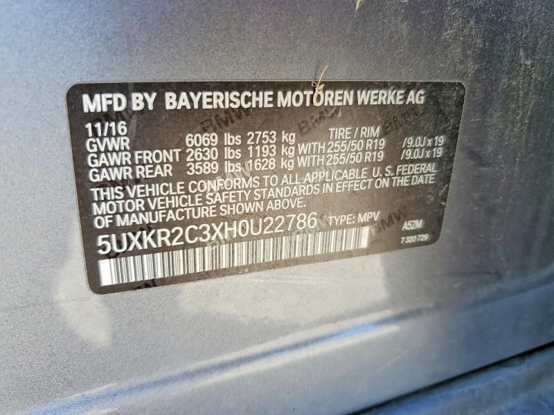 2017 BMW X5 Sdrive35i