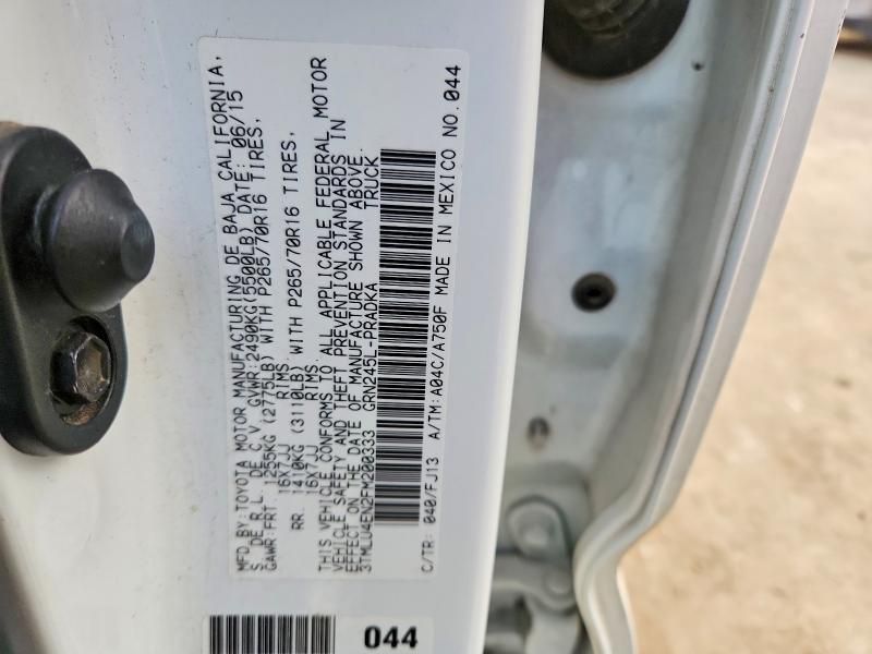 2015 Toyota Tacoma Double cab