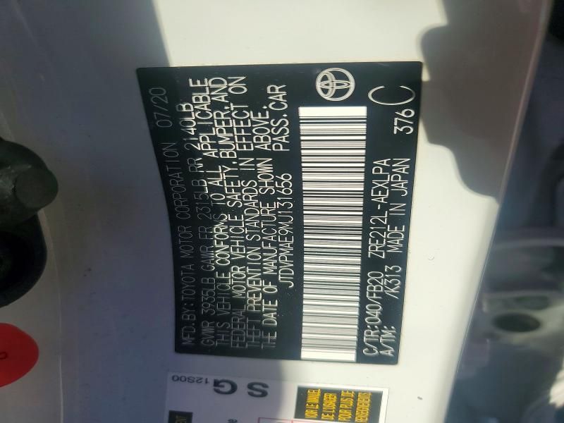 2021 Toyota Corolla le