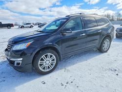 Salvage cars for sale from Copart Wayland, MI: 2015 Chevrolet Traverse lt