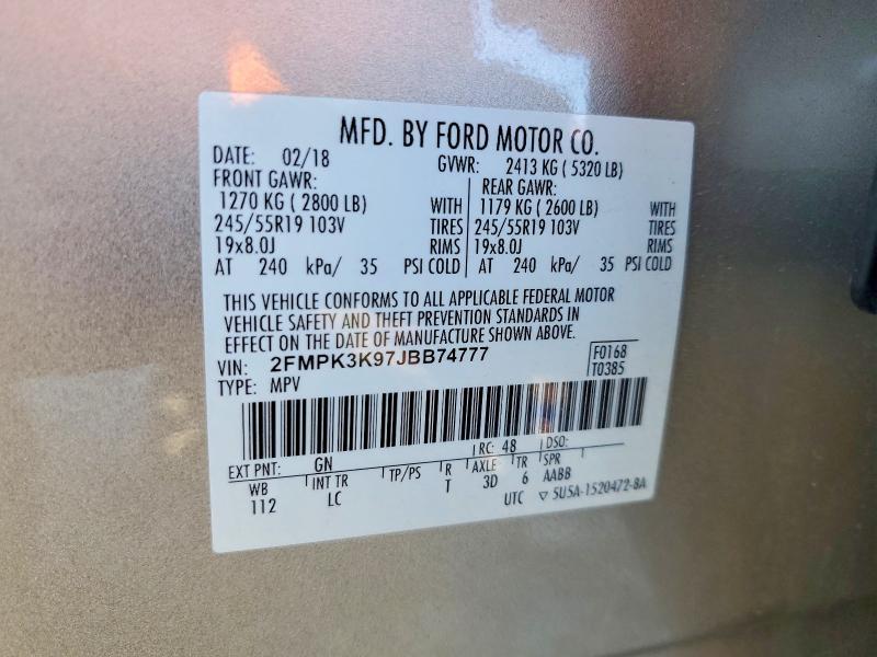 2018 Ford Edge Titanium