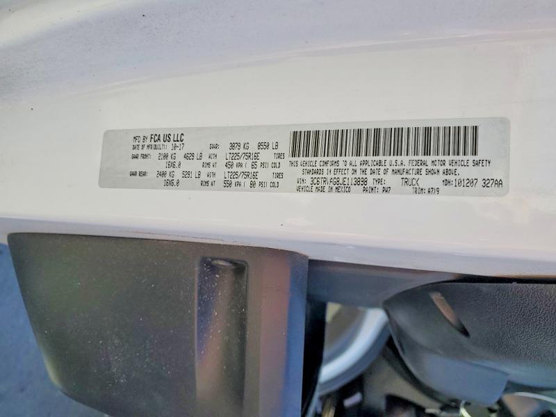 2018 Dodge Ram Promaster 1500 Utility / Service van