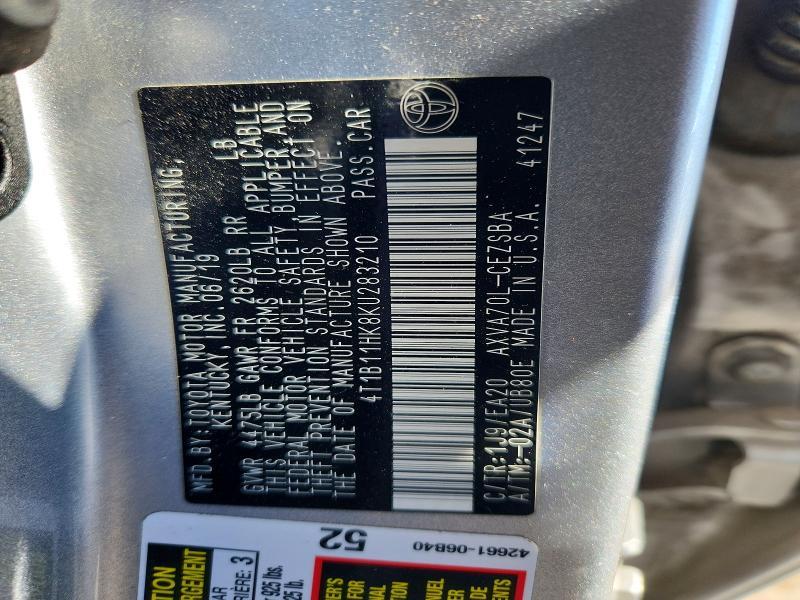 2019 Toyota Camry se