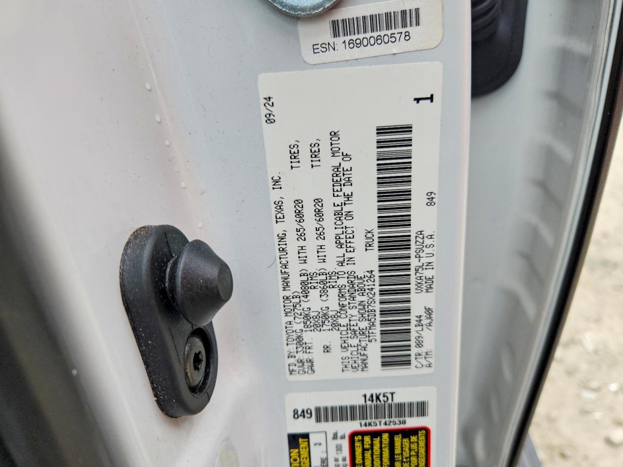 2025 Toyota Tundra 1794 Edition