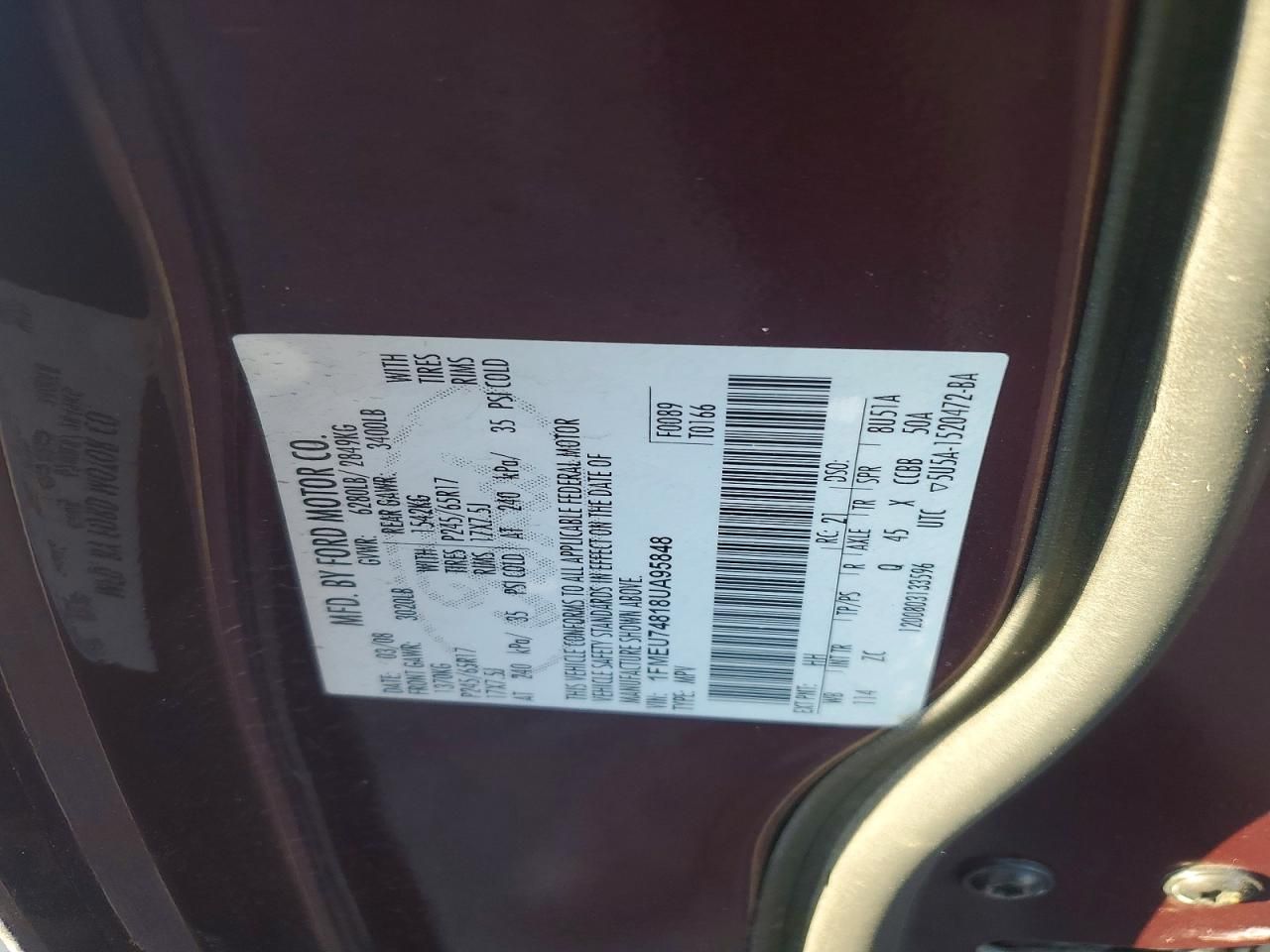 2008 Ford Explorer Eddie Bauer