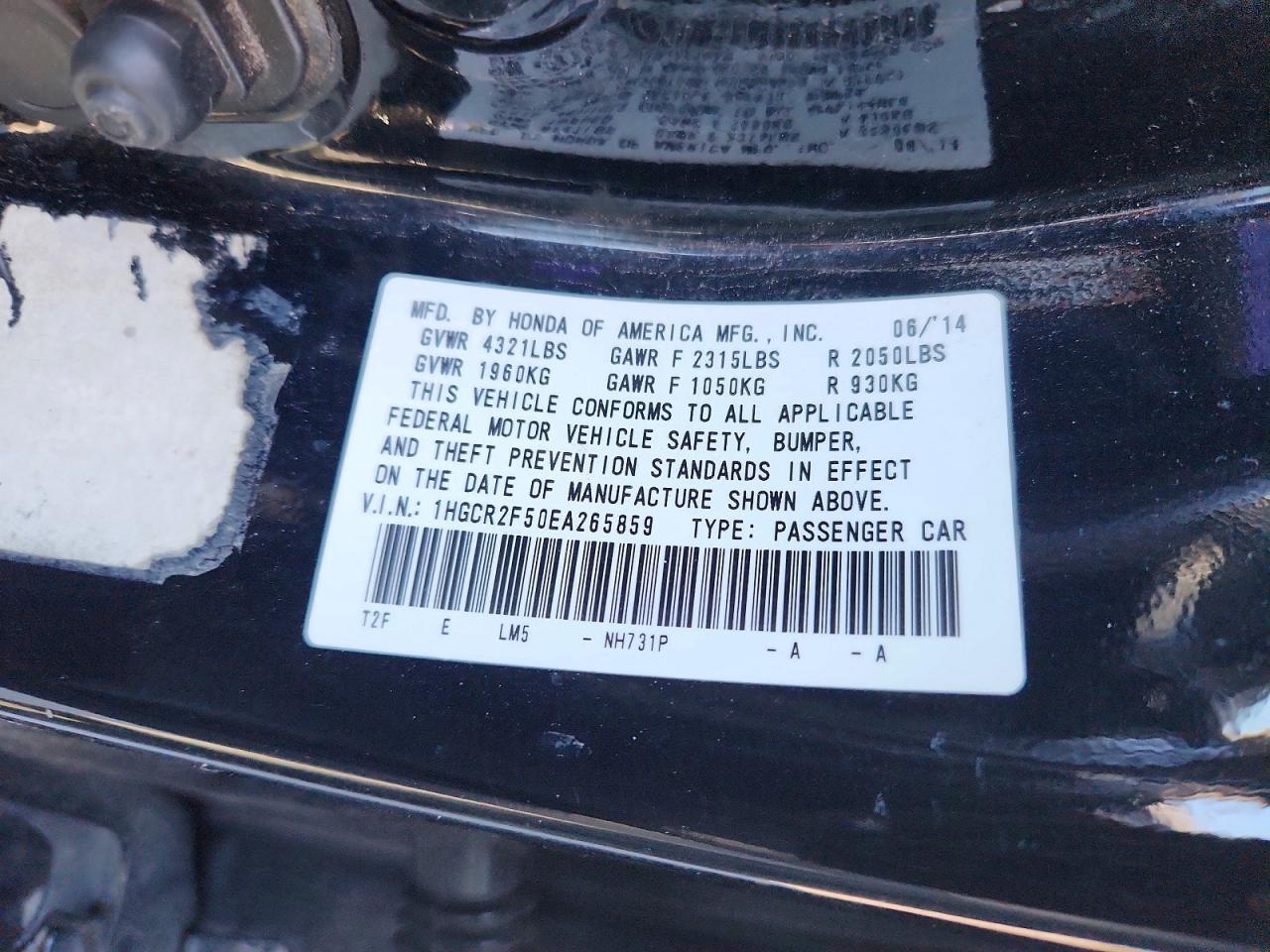 2014 Honda Accord Sport