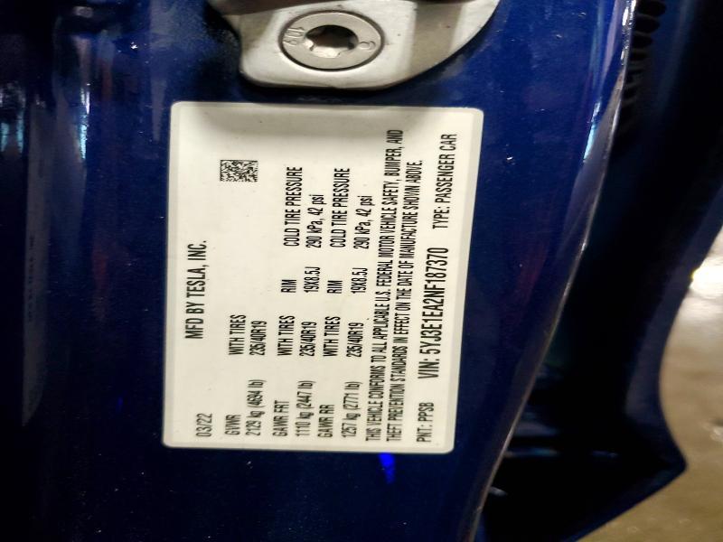 2022 Tesla Model 3