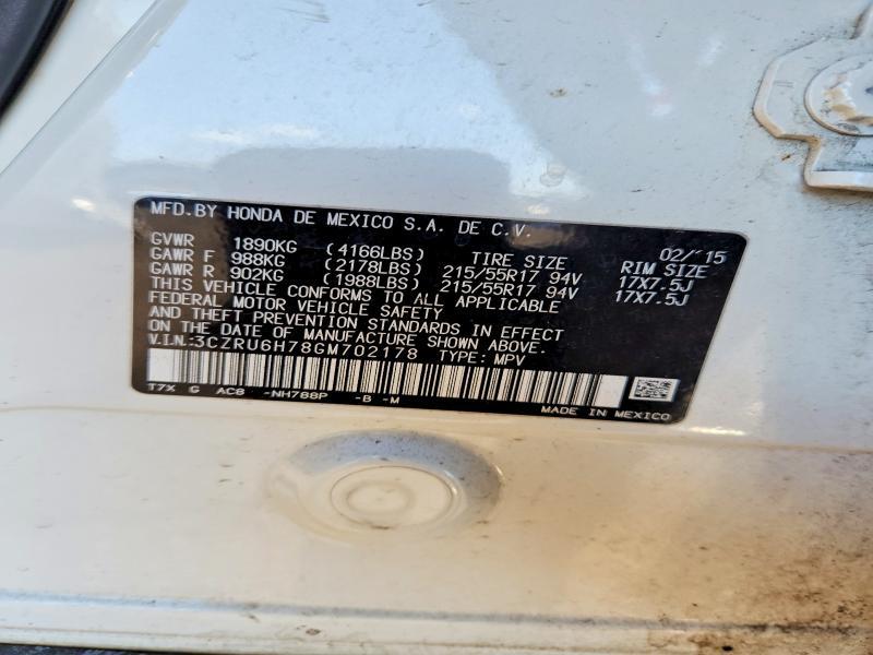 2016 Honda Hr-v exl