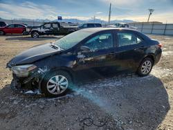 Toyota Corolla Vehiculos salvage en venta: 2015 Toyota Corolla le