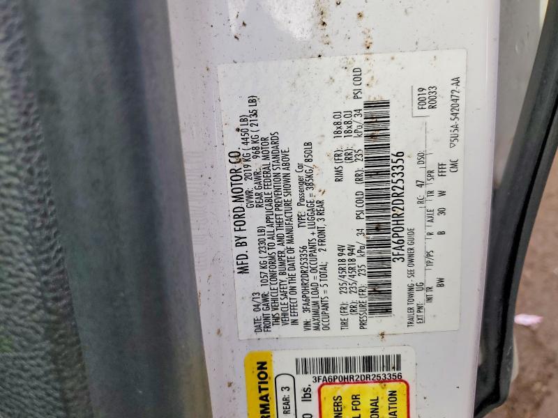 2013 Ford Fusion se