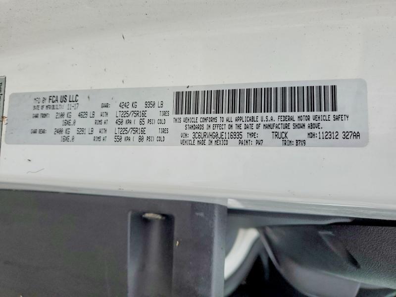 2018 Dodge Ram Promaster 3500 3500 High