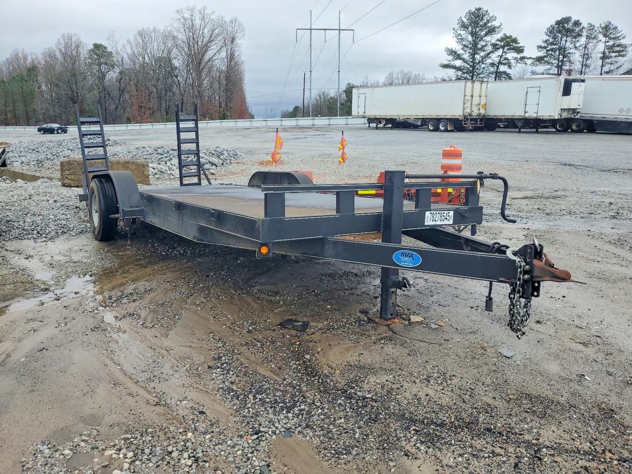 2022 Maxxbuilt 82X20 S Equipment Trailer