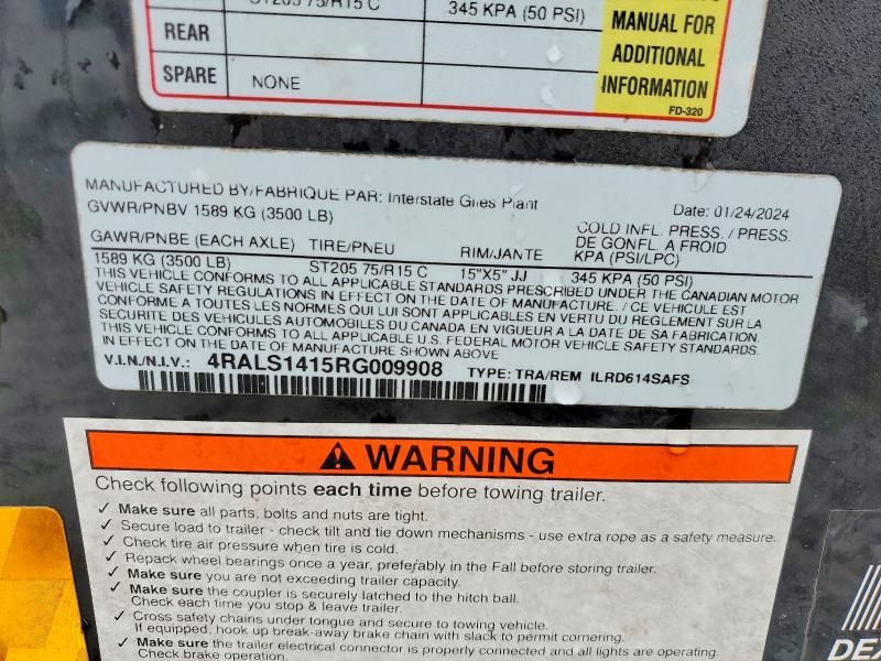 2024 Interstate Glies Plant ILRD614SAFS Enclosed Cargo Trailer