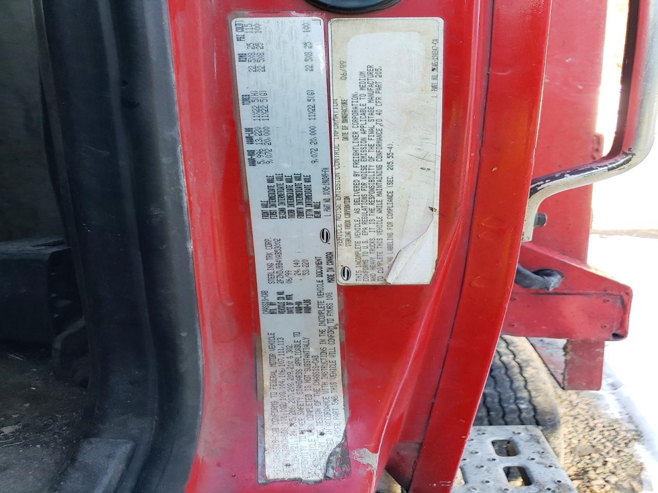 2000 Sterling Dump Truck