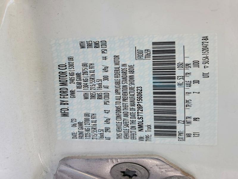 2023 Ford Transit Connect xlt