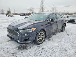 Ford Vehiculos salvage en venta: 2019 Ford Fusion Titanium