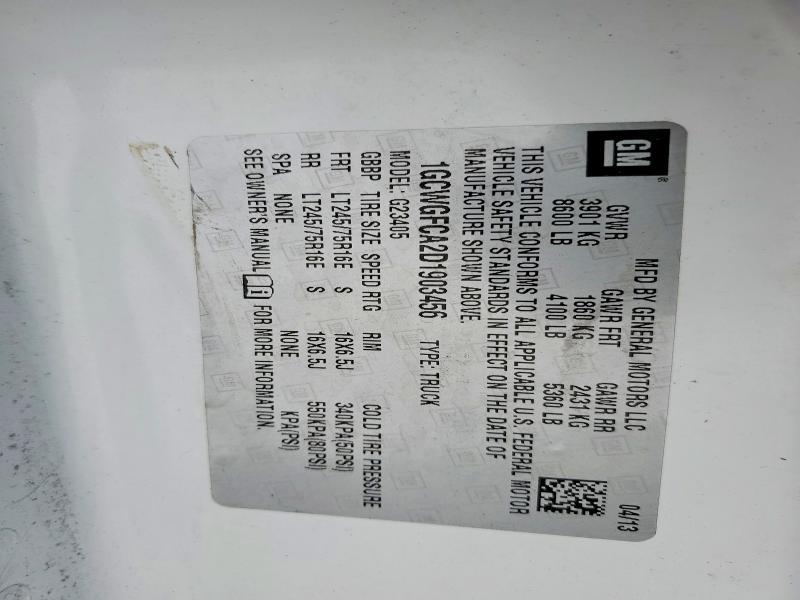 2013 Chev Rolet Express 2500 Cargo Utility / Service van