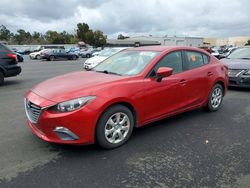 Salvage cars for sale from Copart Martinez, CA: 2015 Mazda 3 Sport