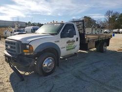 2007 Ford F550 Super Duty Flatbed Truck en venta en Fairburn, GA