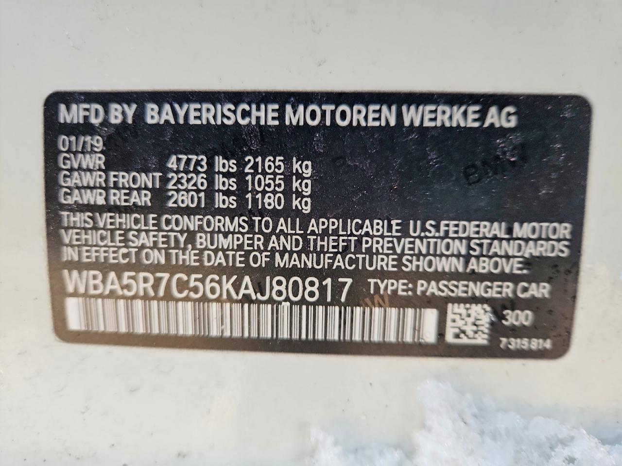 2019 BMW 330xi
