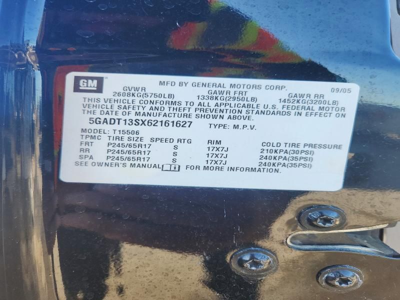 2006 Buick Rainier cxl