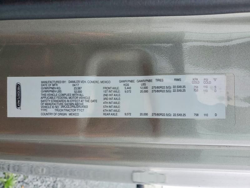 2018 Freightliner Cascadia 125 Semi Truck