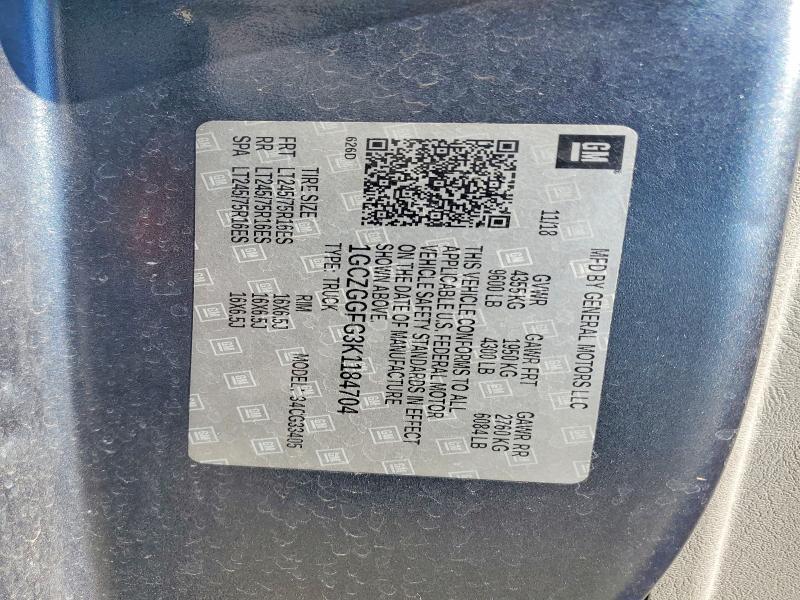 2019 Chev Rolet Express 3500 Cargo Utility / Servic