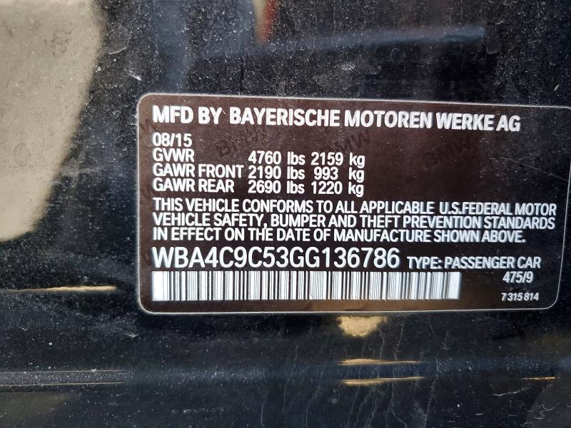 2016 BMW 428 xi Gran Coupe Sulev