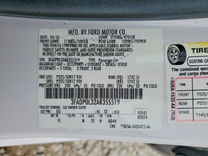 2010 Ford Fusion Hybrid